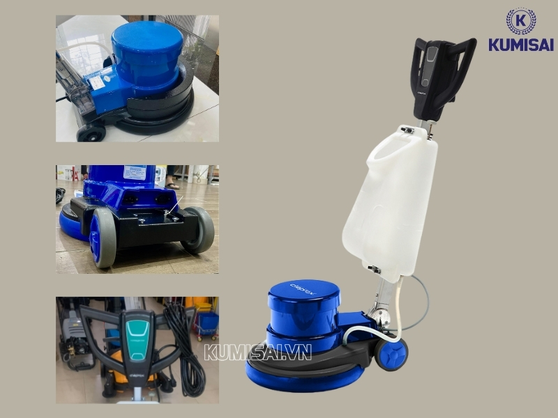 Máy chà sàn đơn Cleprox CX 250B cấu tạo từ các linh kiện cao cấp