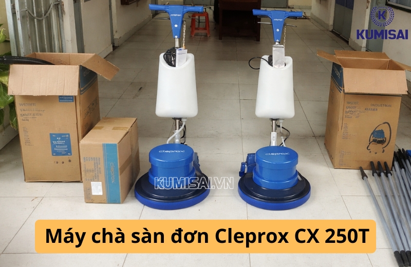 Máy chà sàn đơn Cleprox CX 250T - Nhỏ gọn, tiện lợi