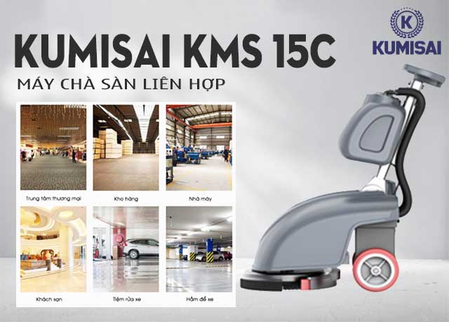 Model máy chà sàn liên hợp Kumisai KMS 15C