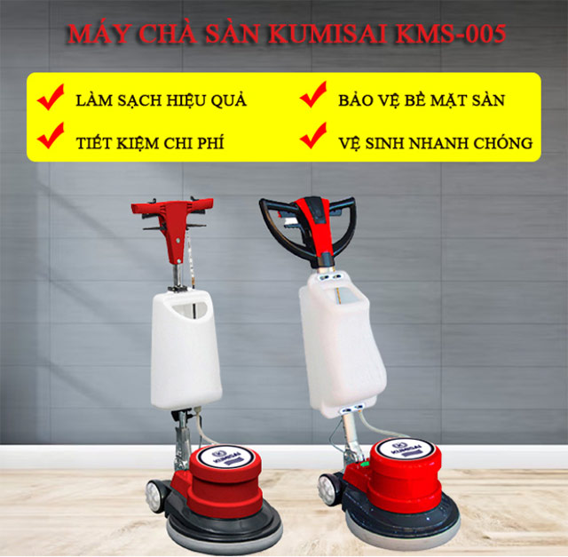 Làm sạch sàn đơn giản với Kumisai KMS-005