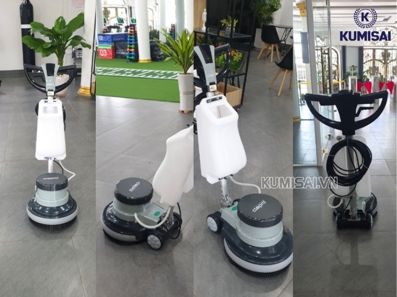 Máy chà sàn tạ Clepro CSW17G mang đến hiệu quả làm sạch vượt trội