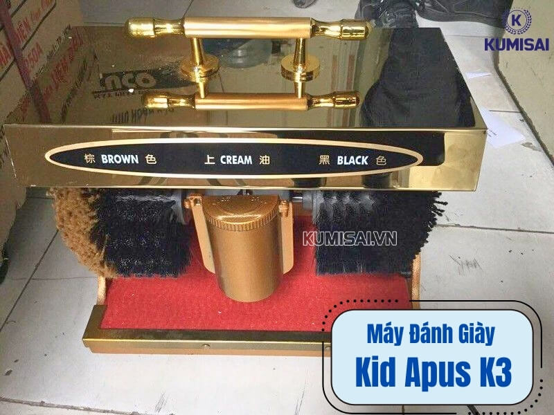 Khám phá ưu điểm máy đánh giày Kid Apus K3