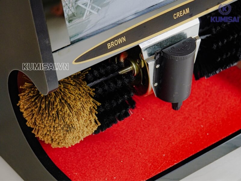 Shiny SHN – DX3 trang bị hộp chứa xi và hệ thống chổi đánh bóng hiện đại