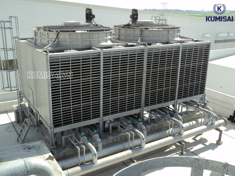 Máy đáp ứng nhu cầu làm mát cho hệ thống máy móc quy mô lớn
