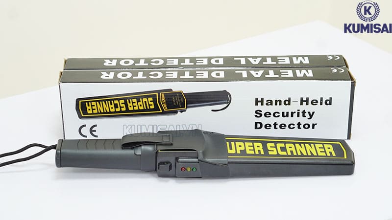 Sử dụng máy dò kim loại cầm tay phù hợp với môi trường