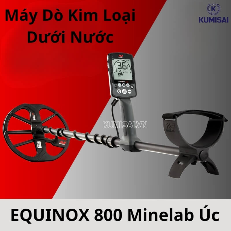 Máy dò kim loại dưới nước siêu nhạy EQUINOX 800 Minelab Úc