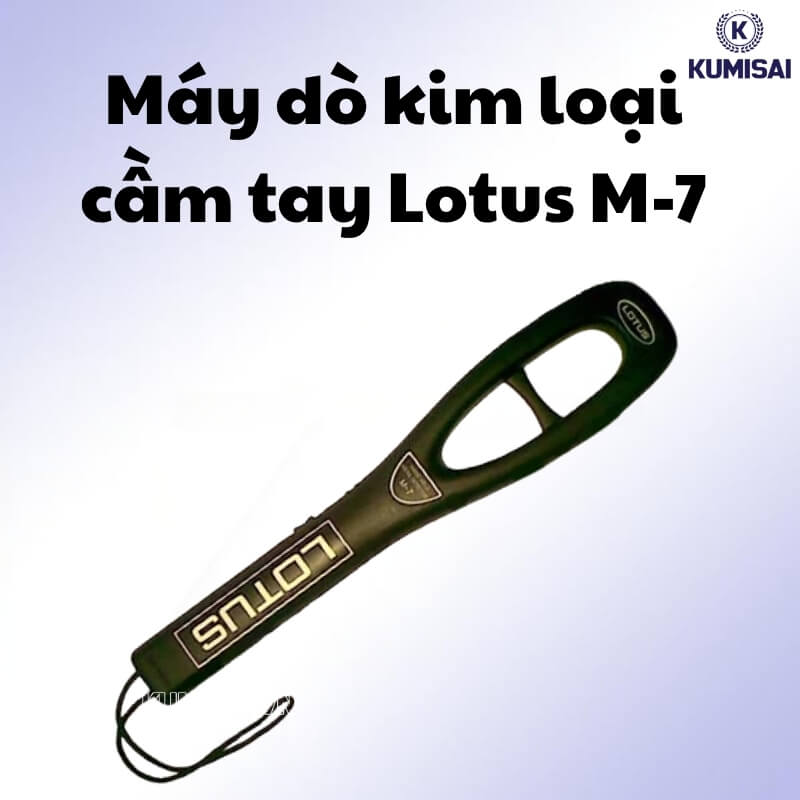 Tìm hiểu về máy dò kim loại cầm tay Lotus M-7