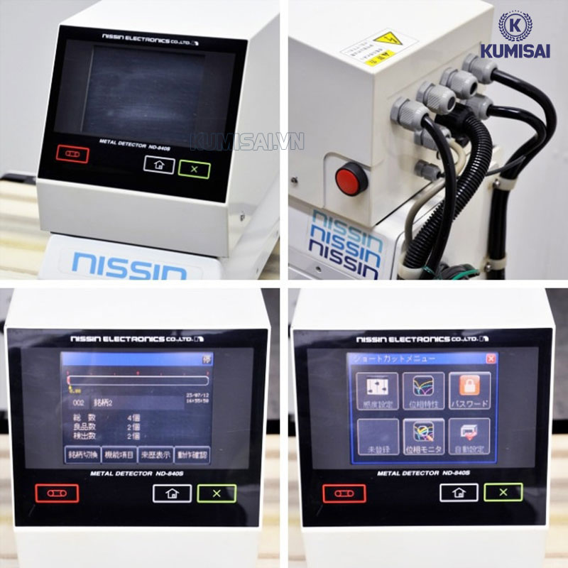 Máy dò kim loại Nissin hiện đại, đa năng 