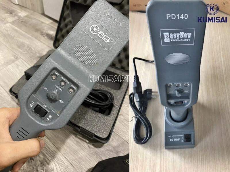 Máy dò kim loại PD140 có khả năng chống nước tốt 