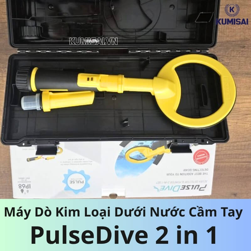 Máy dò kim loại dưới nước cầm tay PulseDive 2 in 1