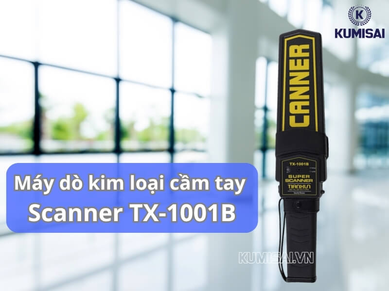 Máy dò kim loại cầm tay Scanner TX-1001B