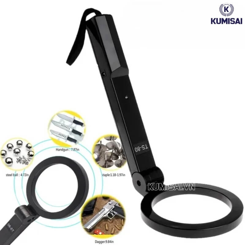 Máy dò kim loại TS80 có khả năng phát hiện kim loại chính xác