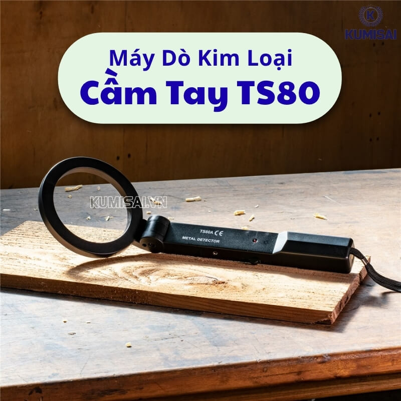Tìm hiểu về máy dò kim loại cầm tay TS80
