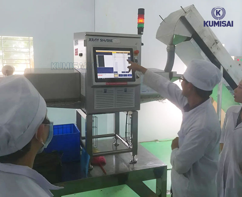 Máy dò kim loại X-ray ngành dược phẩm