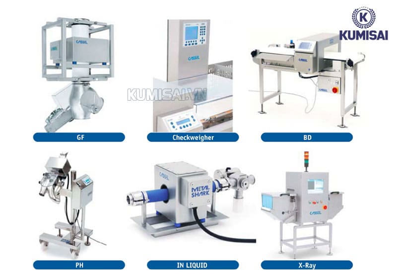 Máy dò kim loại nông sản Cassel