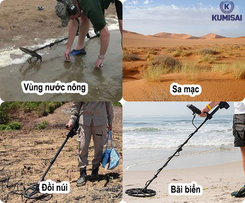 Máy có khả năng tương thích với nhiều địa hình 