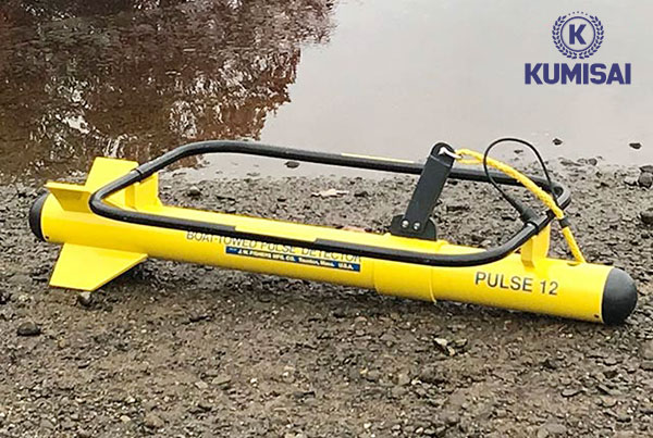 Máy dò tìm kim loại ở dưới nước Pulse 12 Mỹ