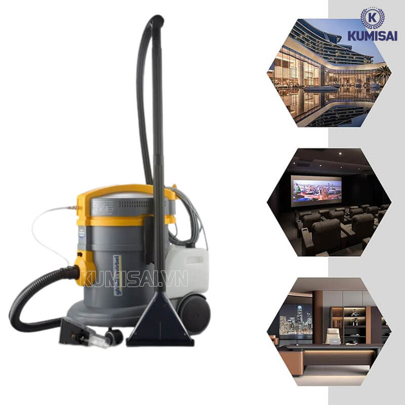 Máy giặt thảm Ghibli M7P đa năng, sử dụng ở nhiều nơi 