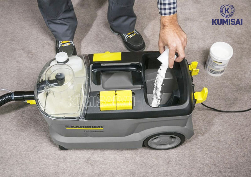 Hai ngăn chứa nước bẩn & nước sạch 