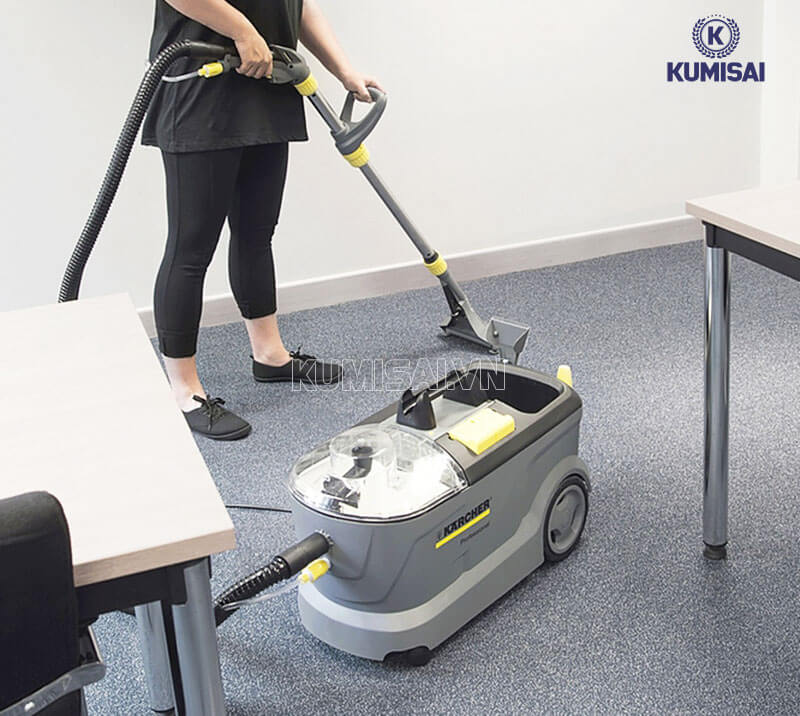 Máy Karcher Puzzi 10/1 nhỏ gọn & tiện dụng 