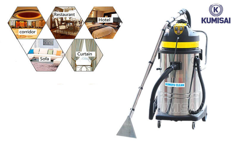 Máy giặt thảm công nghiệp Kungfu Clean LC-602SF đa năng, tính ứng dụng cao 