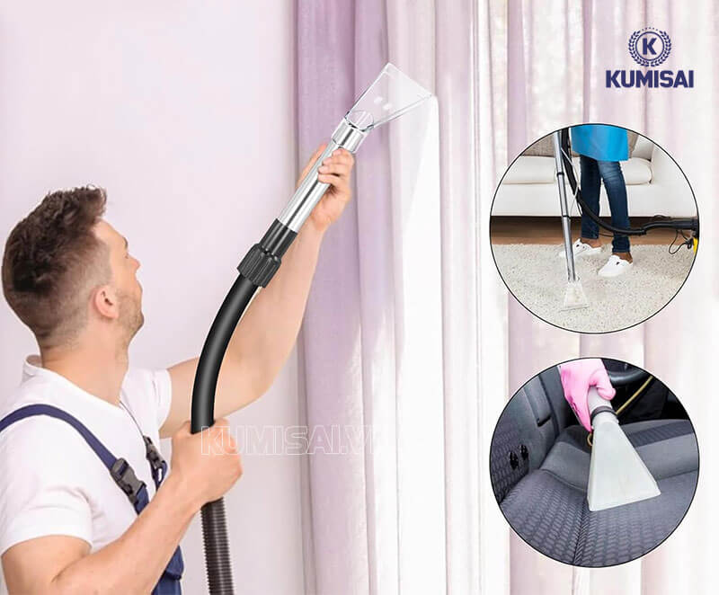 Khả năng phun hút sâu, sạch sẽ 