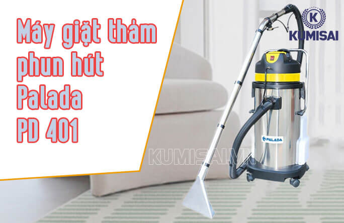 Tìm hiểu về máy giặt thảm phun hút Palada PD 401