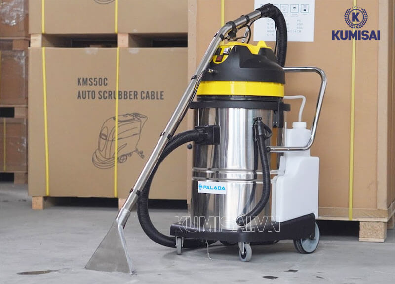 Tìm hiểu về máy giặt thảm phun hút công nghiệp Palada PD 602