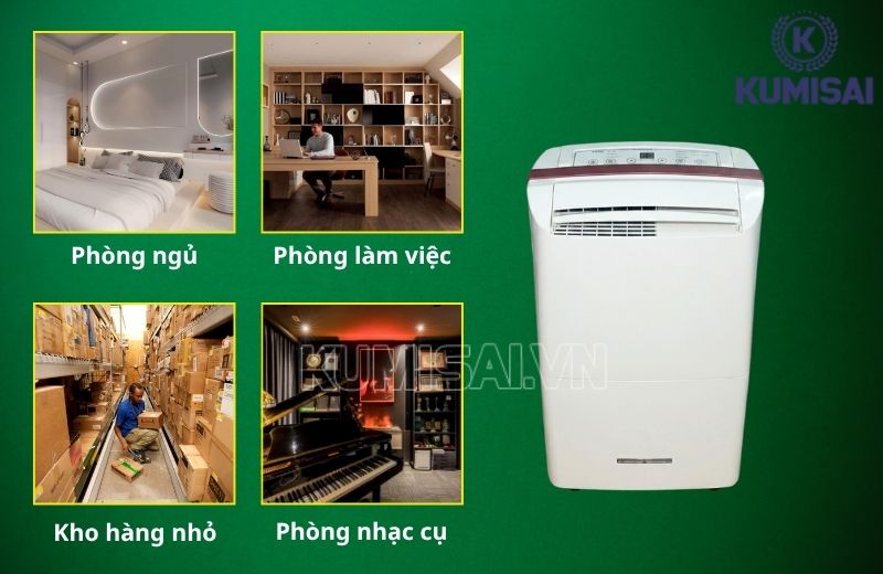 Máy hút ẩm Aikyo AD-18 phù hợp với không gian nhỏ