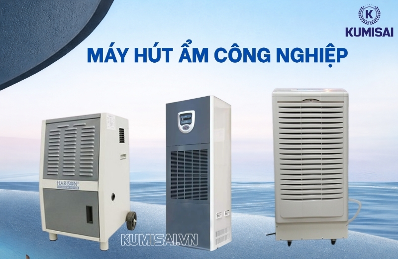 Máy hút ẩm công nghiệp - Chuyên sử dụng cho nhà máy, kho hàng lớn