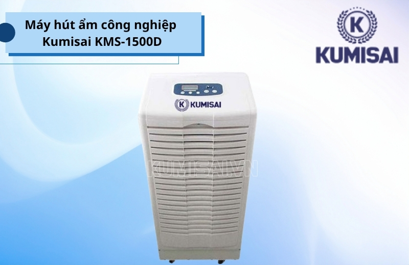 Máy hút ẩm công nghiệp Kumisai KMS-1500D xử lý ẩm không gian rộng Máy hút ẩm công nghiệp Kumisai KMS-1500D xử lý ẩm không gian rộng