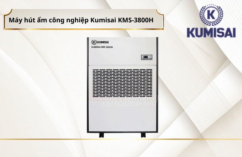 Máy hút ẩm công nghiệp Kumisai KMS-3800H chất lượng cao