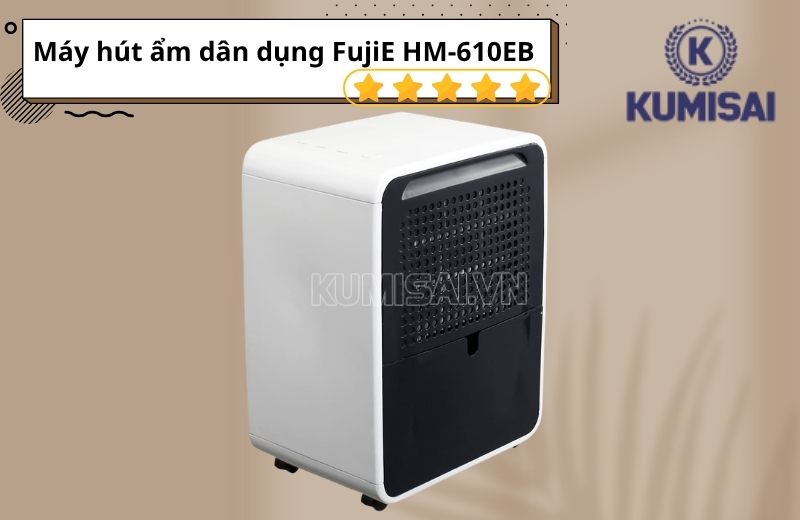 Máy hút ẩm dân dụng FujiE HM-610EB là model quốc dân Máy hút ẩm dân dụng FujiE HM-610EB là model quốc dân