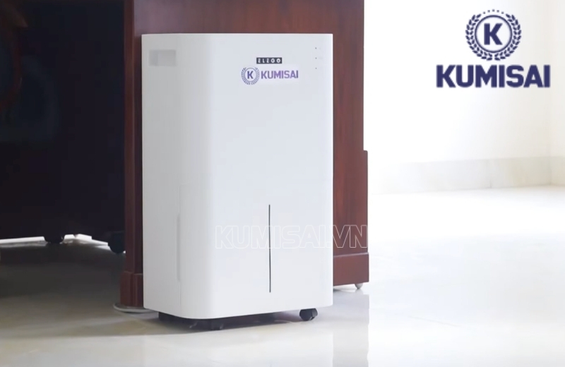 Máy hút ẩm dân dụng Kumisai KMS 25 vừa hút ẩm, vừa lọc không khí cơ bản