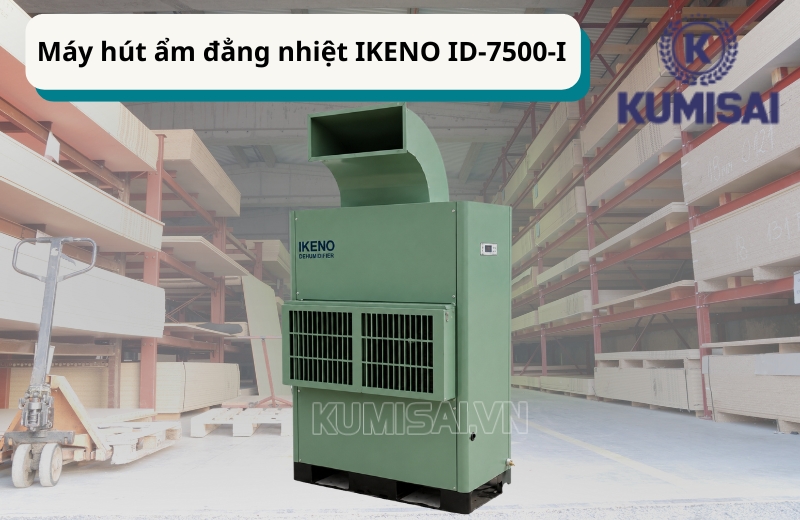Máy hút ẩm đẳng nhiệt IKENO ID-7500-I là lựa chọn đáng tin cậy cho kho xưởng Máy hút ẩm đẳng nhiệt IKENO ID-7500-I là lựa chọn đáng tin cậy cho kho xưởng