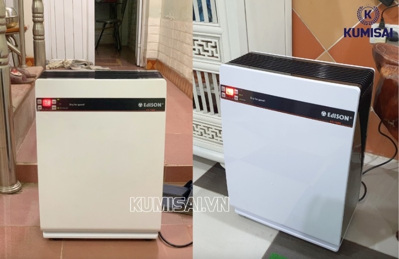 Máy hút ẩm không khí Edison trang bị nhiều tính năng thông minh