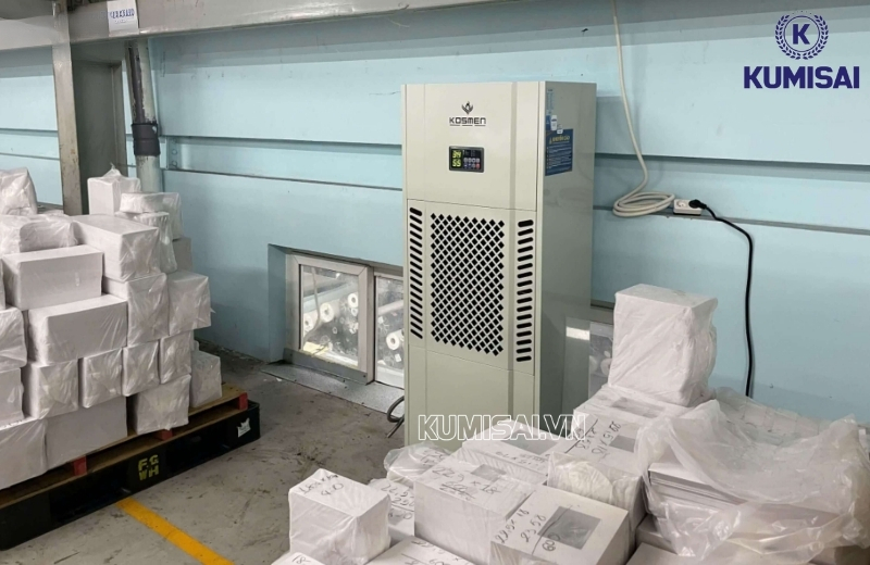 Máy hút ẩm không khí Kosmen hoạt động cực kỳ êm ái