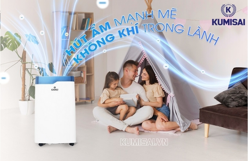 Máy hút ẩm Kosmen dành cho nhu cầu sử dụng gia đình