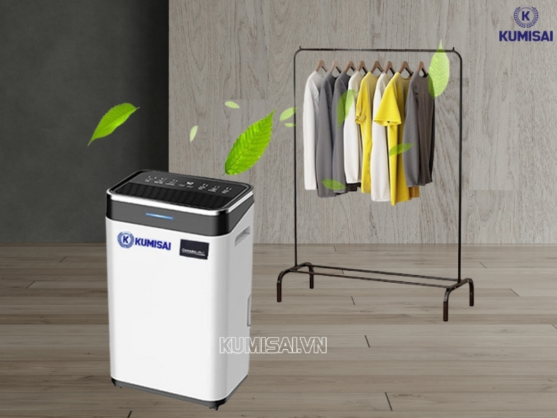 Máy hút ẩm Kumisai có nhiều tính năng hiện đại