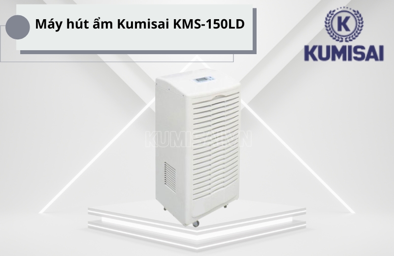Máy hút ẩm Kumisai KMS-150LD phân khúc công nghiệp Máy hút ẩm Kumisai KMS-150LD phân khúc công nghiệp