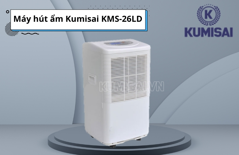 Máy hút ẩm Kumisai KMS-26LD phù hợp cho nhu cầu gia đình Máy hút ẩm Kumisai KMS-26LD phù hợp cho nhu cầu gia đình