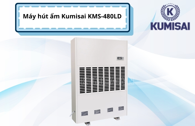 Máy hút ẩm Kumisai KMS-480LD công suất mạnh mẽ