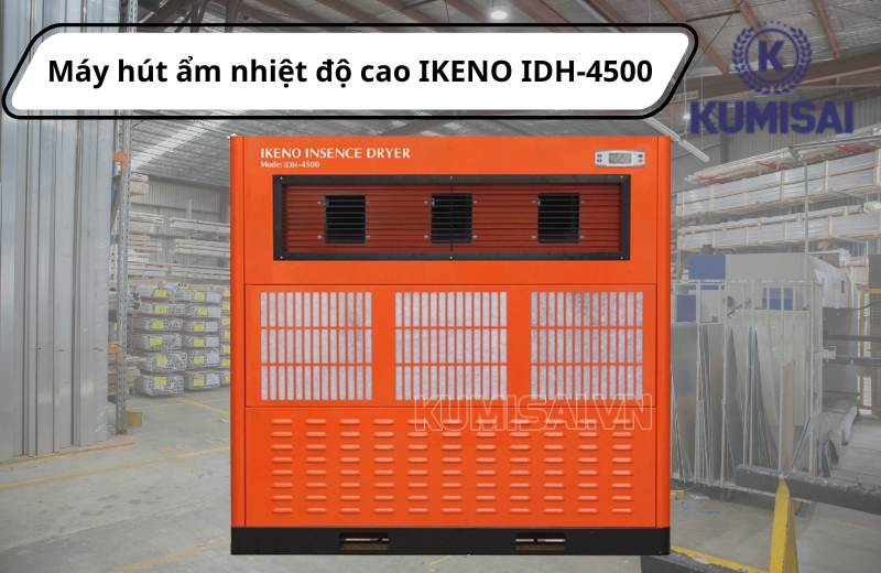 Máy hút ẩm nhiệt độ cao IKENO IDH-4500 chất lượng Máy hút ẩm nhiệt độ cao IKENO IDH-4500 chất lượng