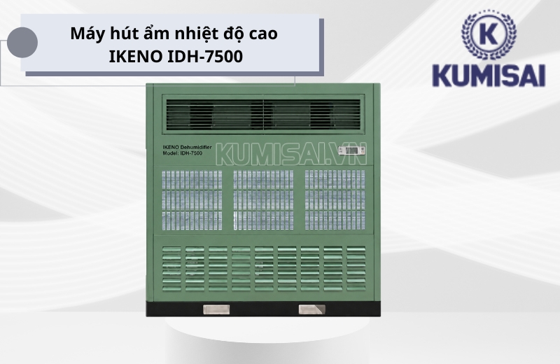 Máy hút ẩm nhiệt độ cao IKENO IDH-7500 chất lượng