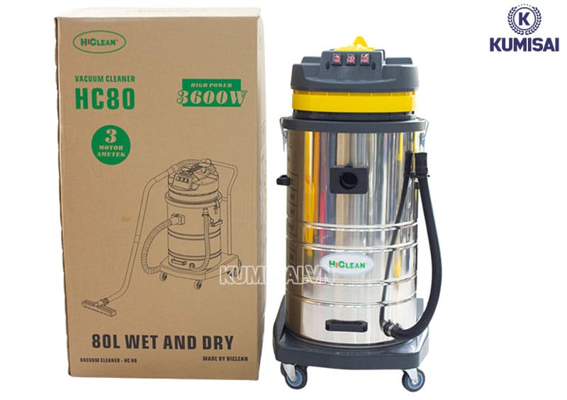 Máy hút bụi 3600w Hiclean HC 80