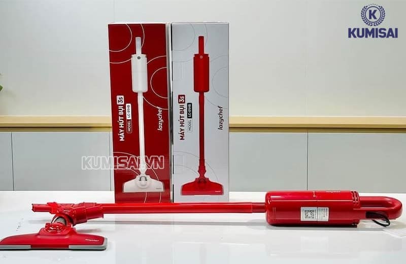 Máy hút bụi 3S Lazychef: Gọn nhẹ, Đa năng, Dùng bền