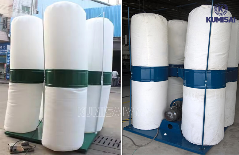 Tìm hiểu về máy hút bụi 4 túi vải
