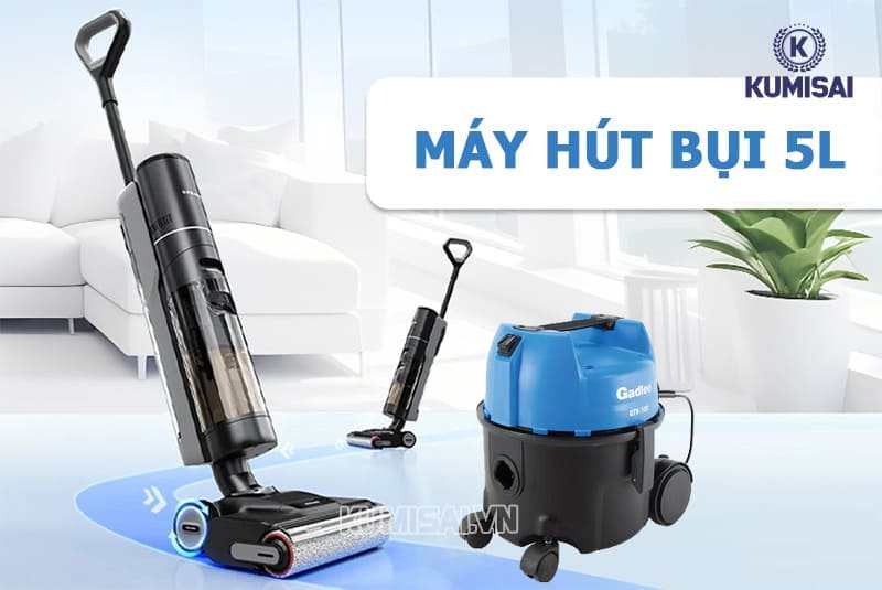 TOP Máy hút bụi 5L giá rẻ, đa năng, hút khỏe đáng mua 2025