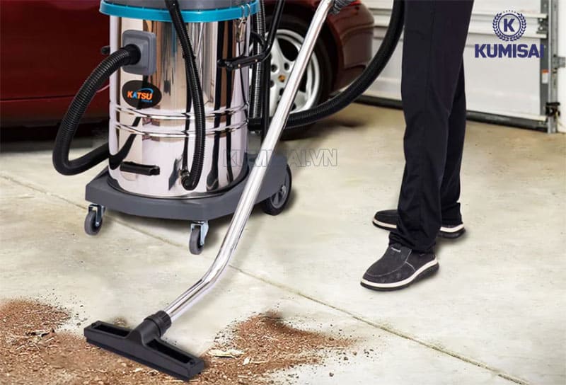 Máy hút bụi 90L khả năng hút khô ướt,... mạnh mẽ