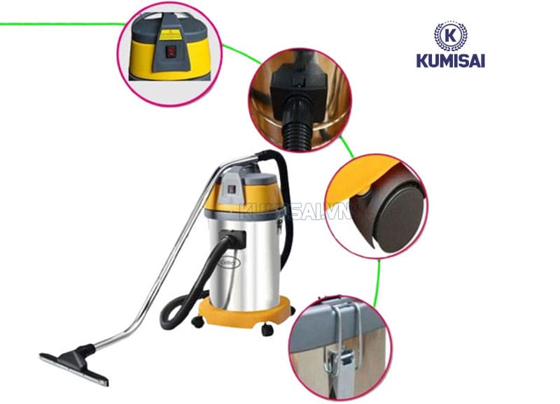 Cấu tạo cơ bản của máy hút bụi Camry BF-501